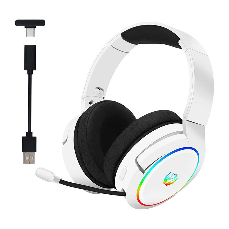 2.4GHz ওয়্যারলেস গেমিং হেডসেট ব্লুটুথ 2.4G TYPE-C
