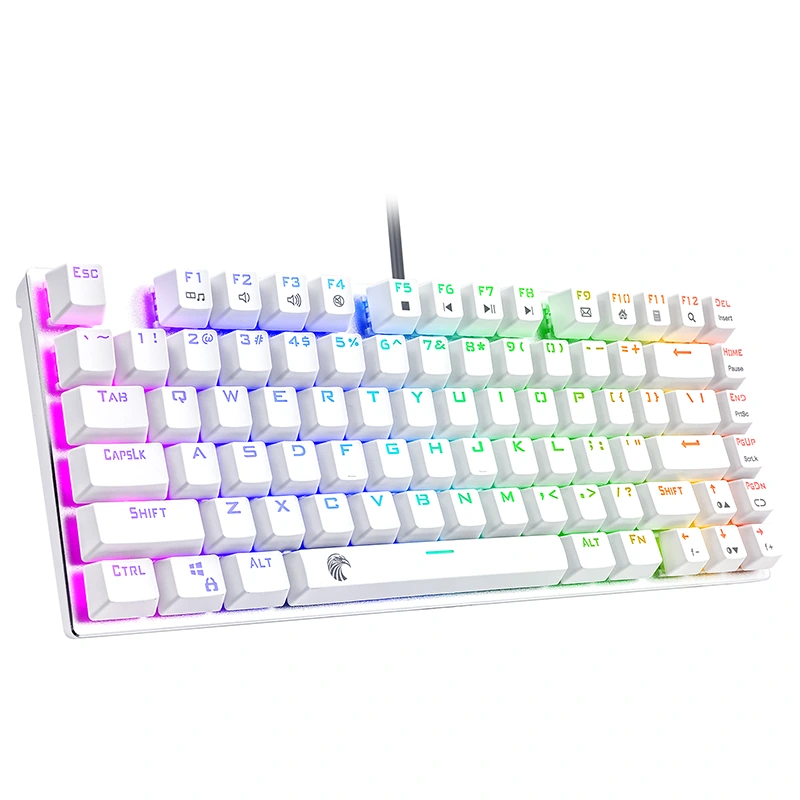 81 কী RGB মেকানিক্যাল গেমিং কীবোর্ড
