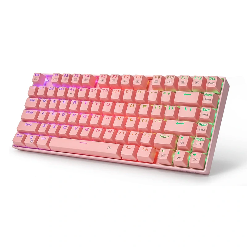 ওয়্যারলেস মেকানিক্যাল কীবোর্ড 2.4Ghz/USB 81keys